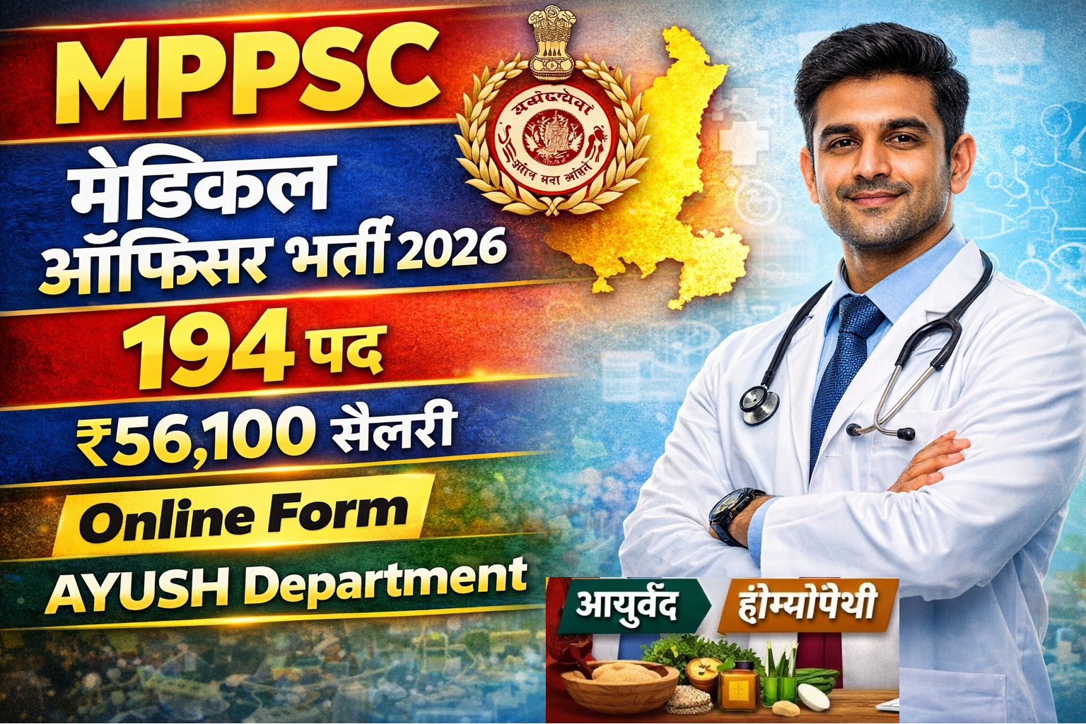 MPPSC Medical Officer Recruitment 2026