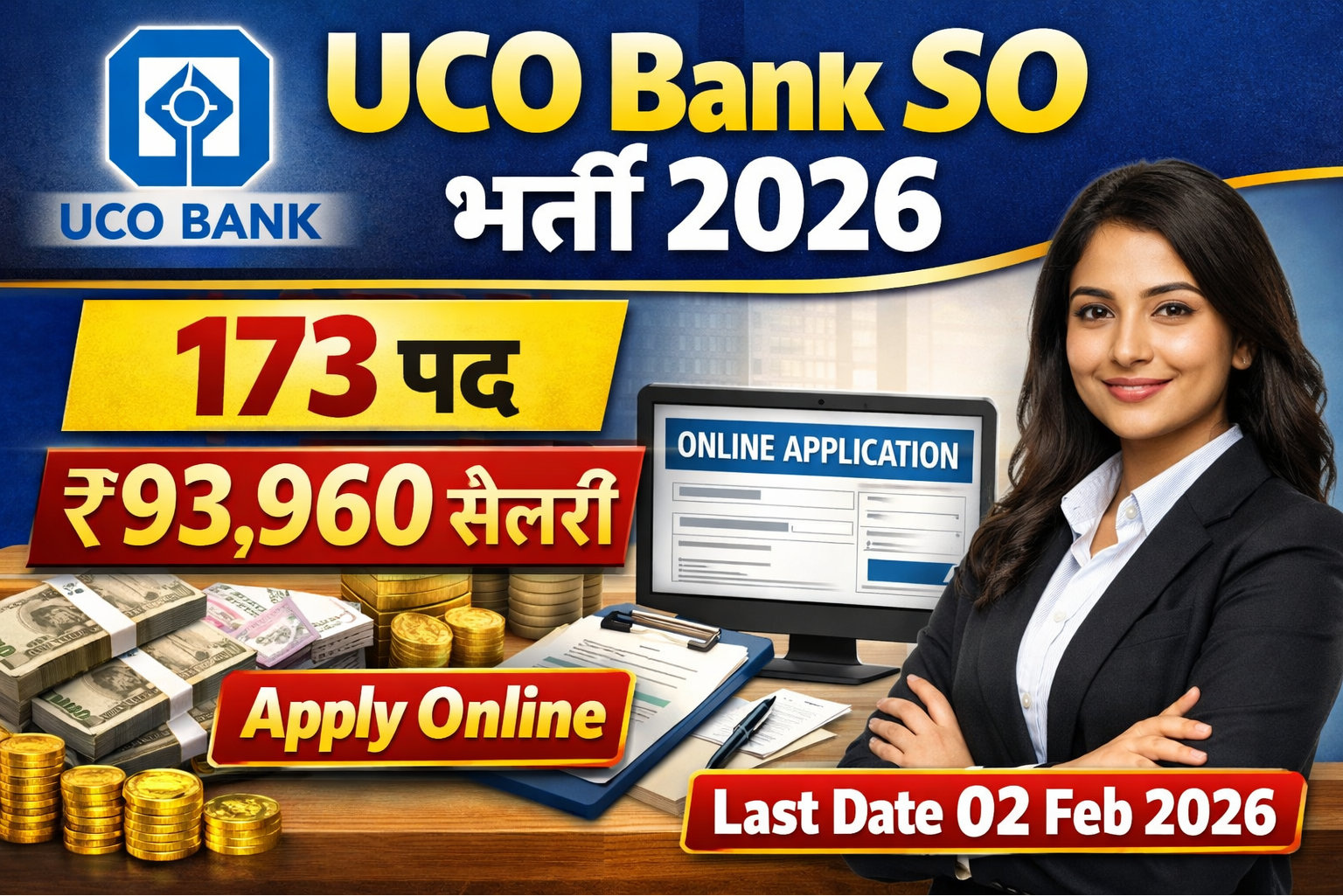 UCO Bank Specialist Officer Vacancy 2026