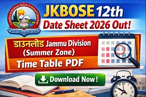 jkbose 12th date sheet