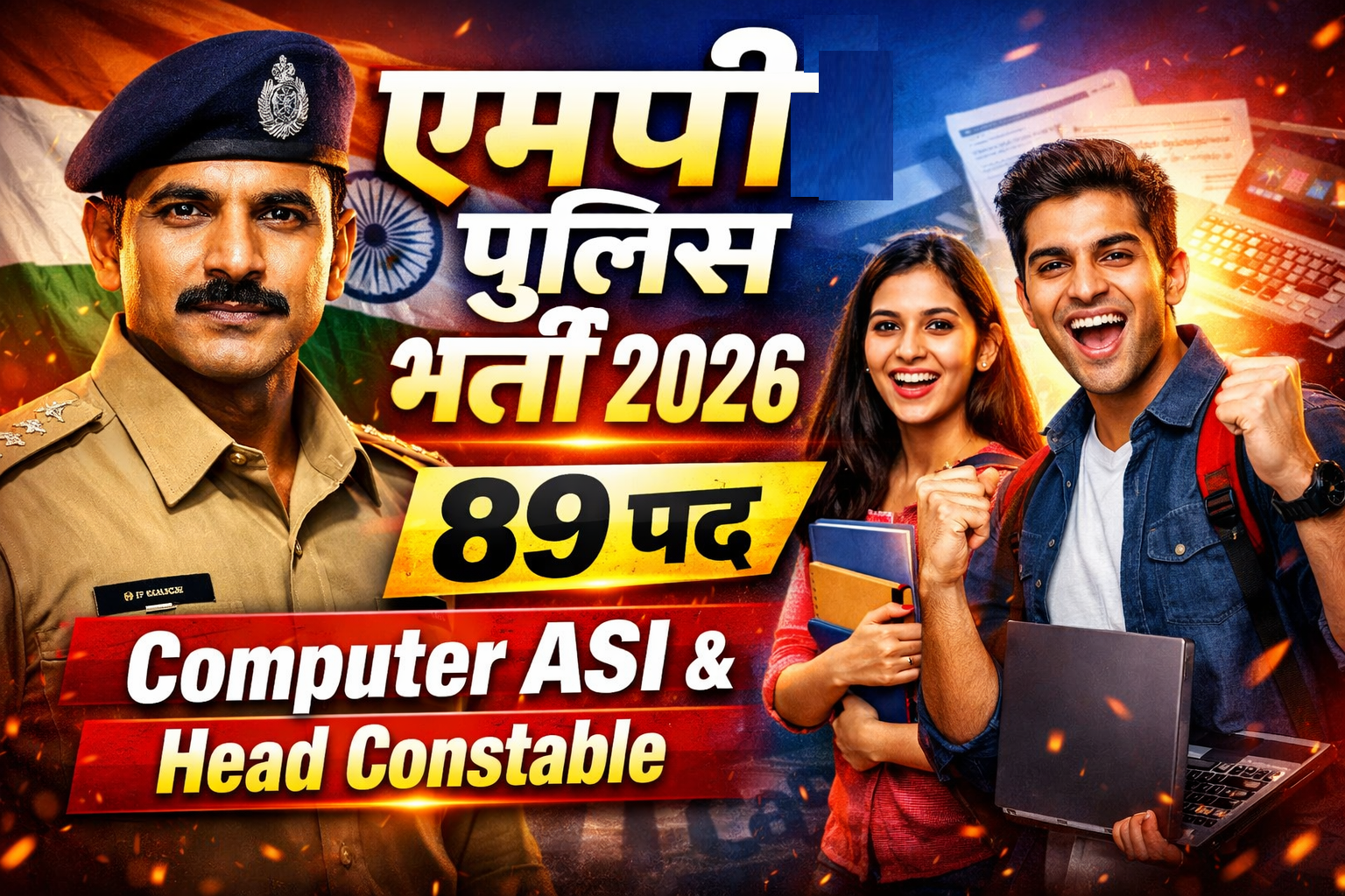 MP Police ASI Head Constable Recruitment 2026