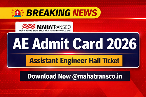 MAHATRANSCO AE Admit Card