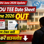 IGNOU TEE Date Sheet