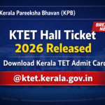 KTET Hall Ticket