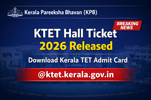 KTET Hall Ticket