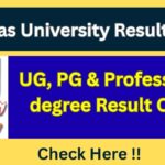 Madras University Result