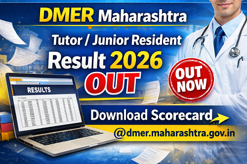 DMER Tutor/ Junior Resident Result