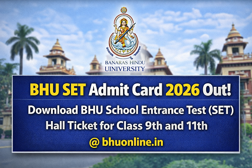 BHU SET Admit Card