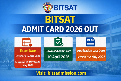 BITSAT Admit Card
