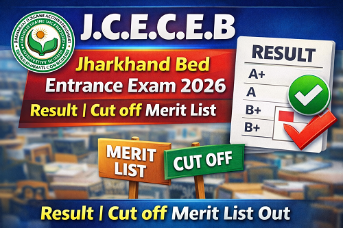 Jharkhand B.Ed result