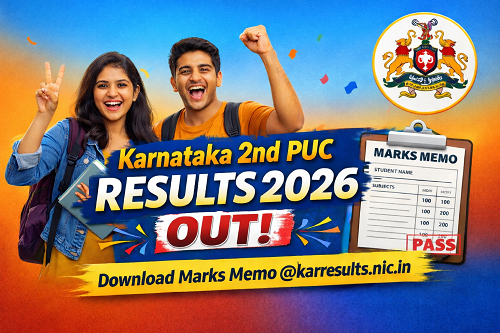 Karnataka 2nd PUC Results