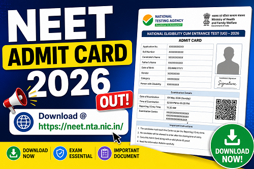 neet admit card